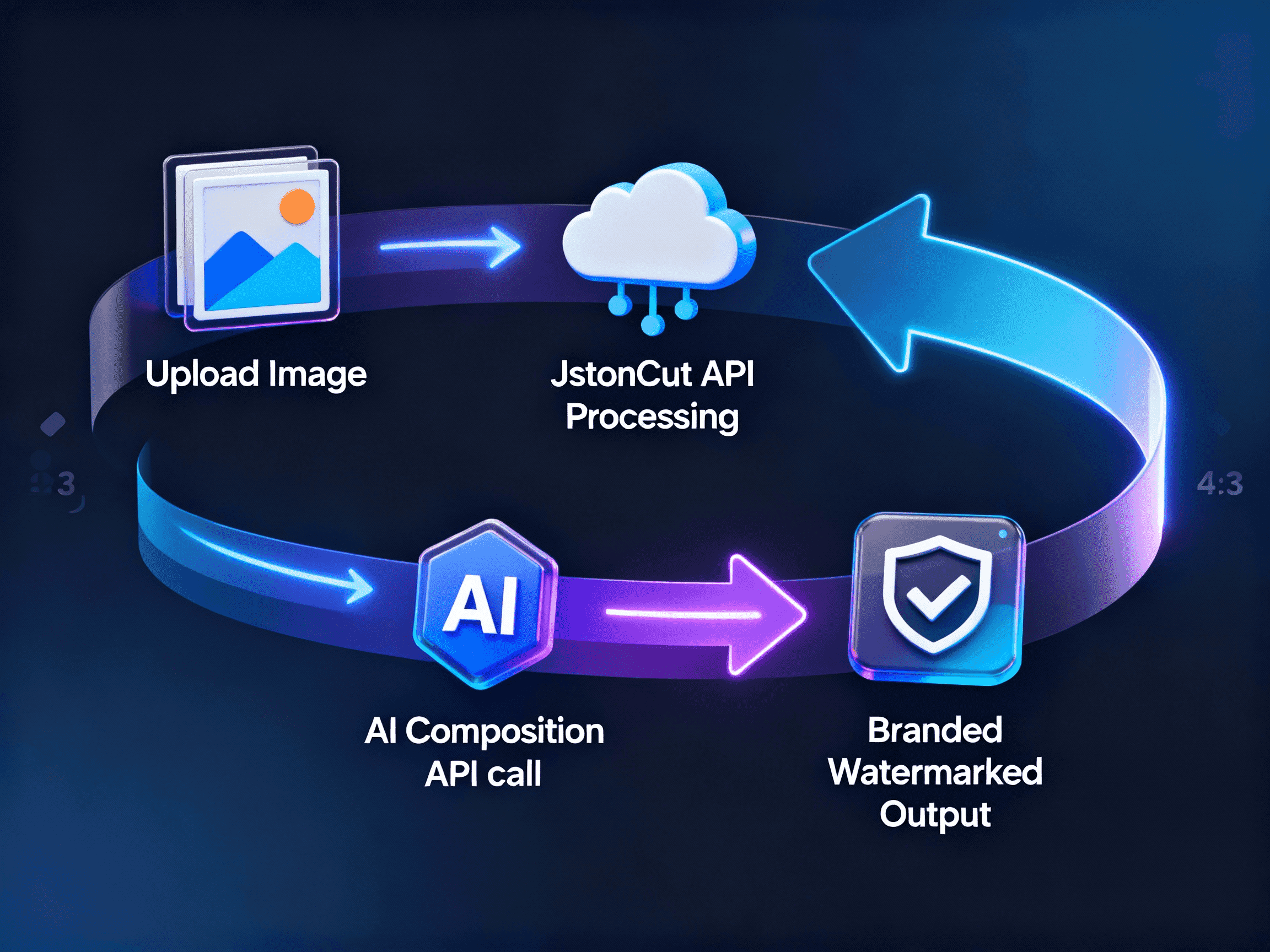 WatermarkPro AI — JsonCut Image Composer 2