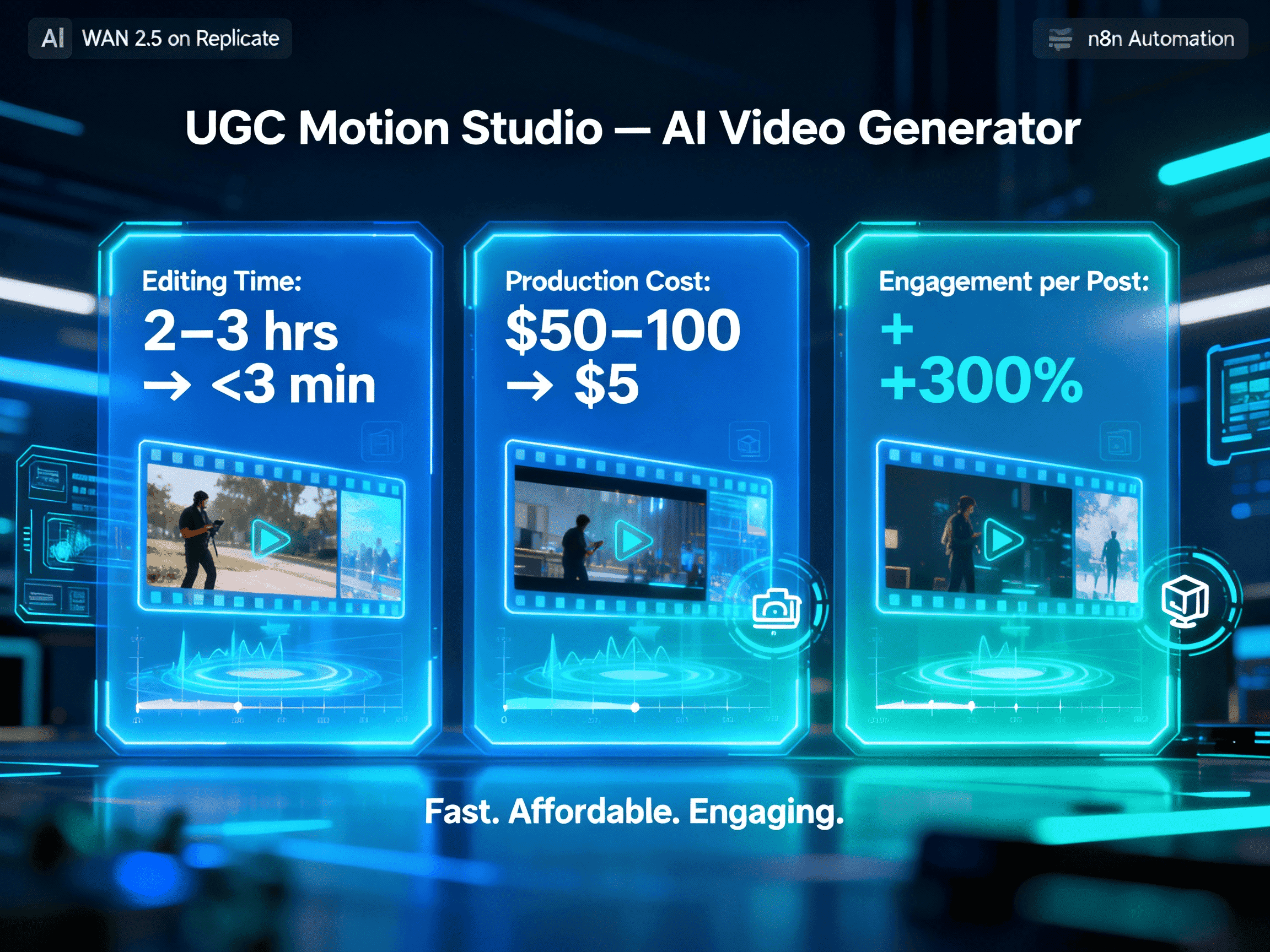 UGC Motion Studio — AI Video Generator 3