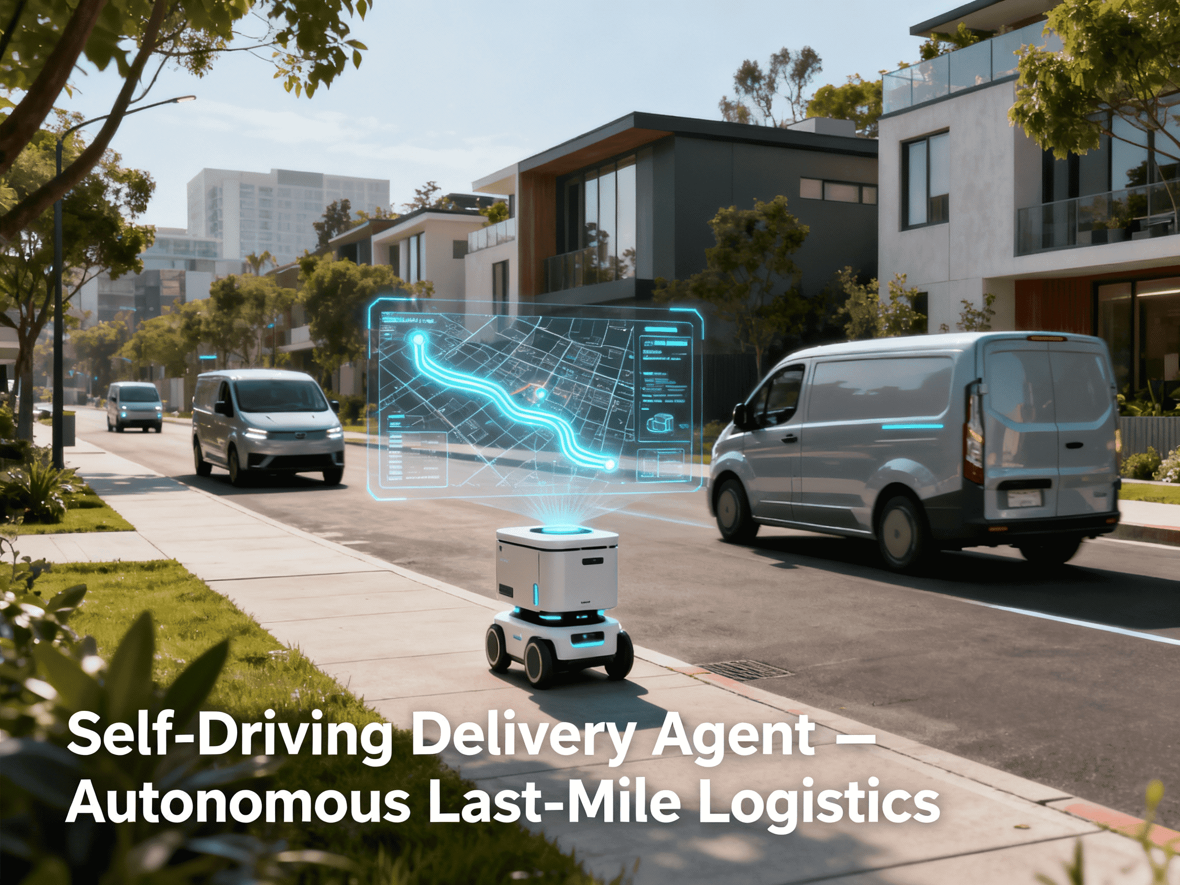 Self-Driving Delivery Agent