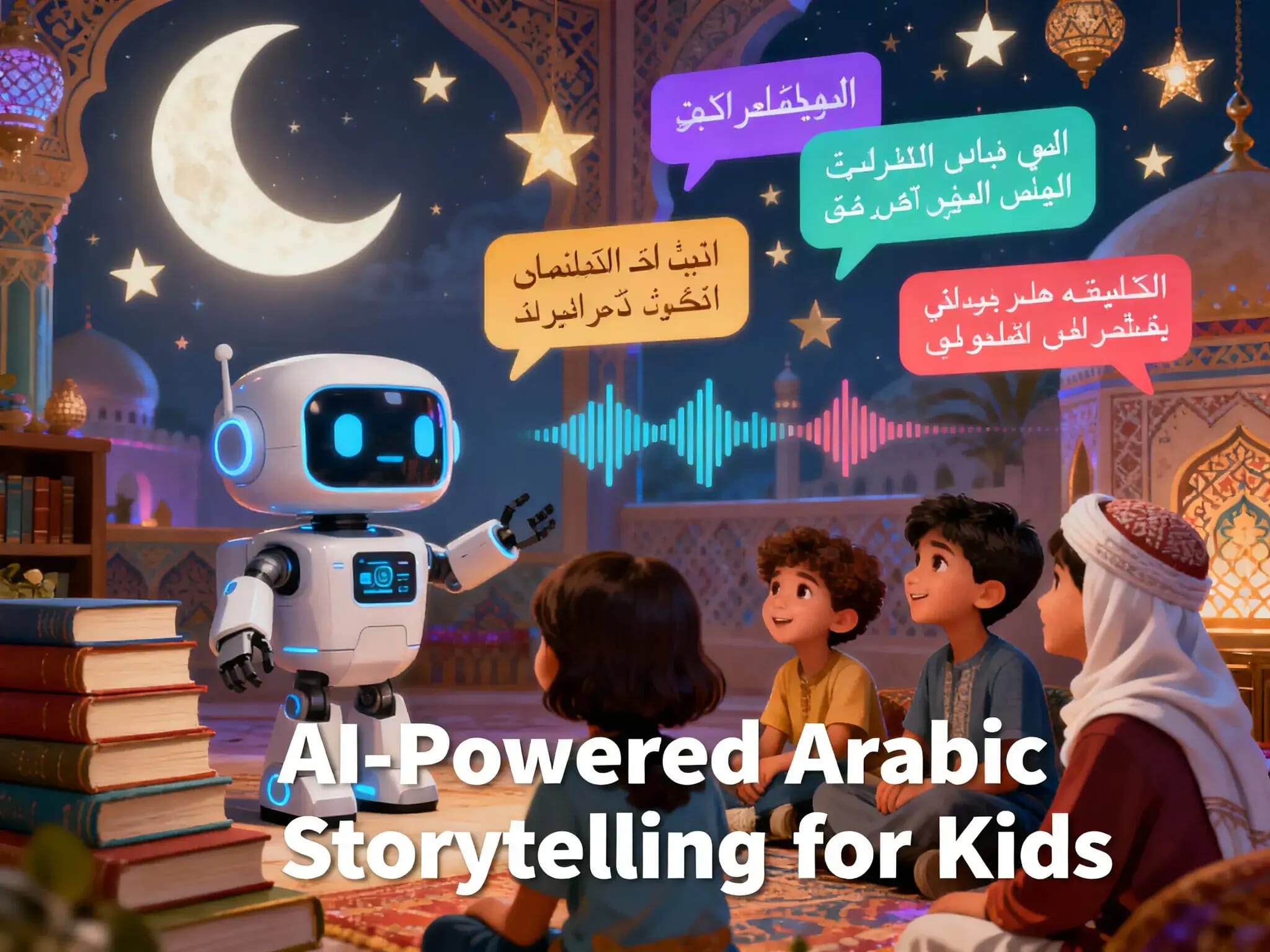AI-Powered Children’s Arabic Storytelling 